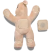 Huggitz Brown Puppy Jibbitz-skocharm