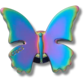 Iriserende sommerfugl Jibbitz™-charms