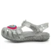 Isabella Glitter flate sko «Grey Silver»