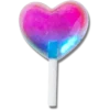 Jelly Heart Lollipop Jibbitz™-charms