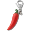 Jibbitz-charm med chilipepper