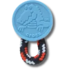 Jibbitz-charms med blå paracord-løkke