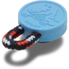 Jibbitz-charms med blå paracord-løkke
