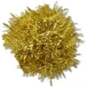 Jibbitz-charms med gullglitterpompon