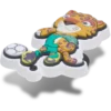 Jibbitz-charms med maskoten fra FIFA World Cup i Mexico