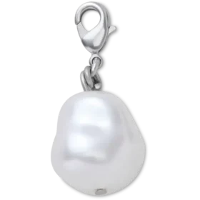 Jibbitz-charms med naturperle