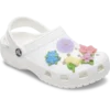 Jibbitz-charms med perleblomster, 5-pakning