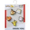 Jibbitz-charms med Pokémon-figurer, 5-pakning