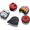 Jibbitz-charms med Star Wars-symboler, 5-pakning