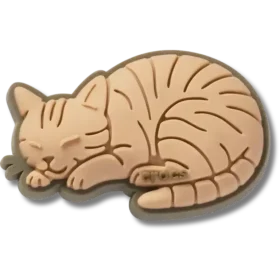 Jibbitz-charms med stripet katt