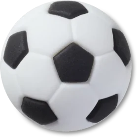 Jibbitz-charms med strukturert fotball