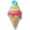 Jibbitz-charms med vaffel-is