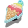Jibbitz-charms med vaffel-is