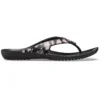 Kadee 2 trykte Flippflopper «Floral Black»