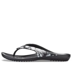 Kadee II sesongbaserte Flippflopper «Tropical Floral Black»