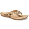 Kadee ll Flippflopper med leopardmønster, brune