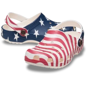 Klassisk amerikansk flagg-Clog for barn