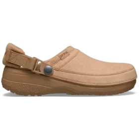 Klassisk håndlaget vegansk suede-klog