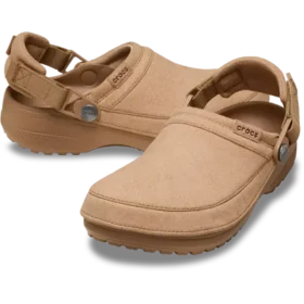 Klassisk håndlaget vegansk suede-klog