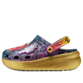 Klassisk høy Cutie Clog «Rainbow»