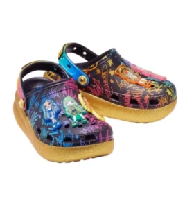 Klassisk høy Cutie Clog «Rainbow»