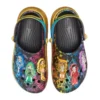 Klassisk høy Cutie Clog «Rainbow»
