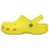 Klassiske Crocs Beach unisex-sandaler i knallgult