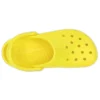 Klassiske Crocs Beach unisex-sandaler i knallgult