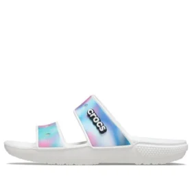 Klassiske, fargerike unisex-sandaler i flere farger og hvitt