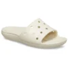 Klassiske flate sandaler, unisex, beige