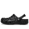 Klassiske geometriske Clogs «Black»