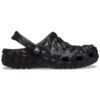 Klassiske geometriske Clogs «Black»