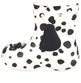 Klassiske I AM Dalmatian-støvler «White Black»