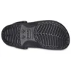Klassiske Metallic Crocskin-Clogs «Black»