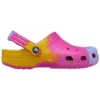 Klassiske ombre-Clogs «rosa gul blå»