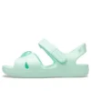 Klassiske sandaler med kryssremmer «Mint Green»