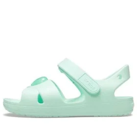 Klassiske sandaler med kryssremmer «Mint Green»