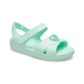 Klassiske sandaler med kryssremmer «Mint Green»