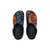 Klassiske Solarized-Clogs «Blue Orange»