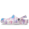 Klassiske, uformelle unisex-sandaler i hvitt, rosa og blått «White Pink Blue»