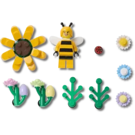Lego® Botanicals 10-pakning med Jibbitz-charms