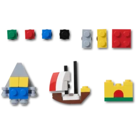 Lego® Masterbrand 10-pakning med Jibbitz™-charms
