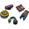 Level up Gamer 5-pakning med Jibbitz™-charms