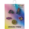Level up Gamer 5-pakning med Jibbitz™-charms