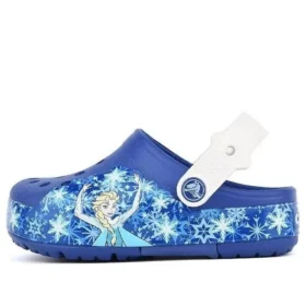 light Frozen Clogs «Blue White»