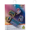 Lights up Neon Gamer 5-pakning med Jibbitz-charms