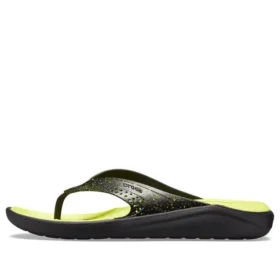 LiteRide-Flippflopper «Black Yellow»