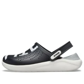 LiteRide Logo-Clogs «Svart Hvit»