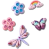 Magical Garden Bug 5-pakning med Jibbitz™-charms