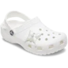 Meta Jelly White Butterfly Jibbitz™-charms